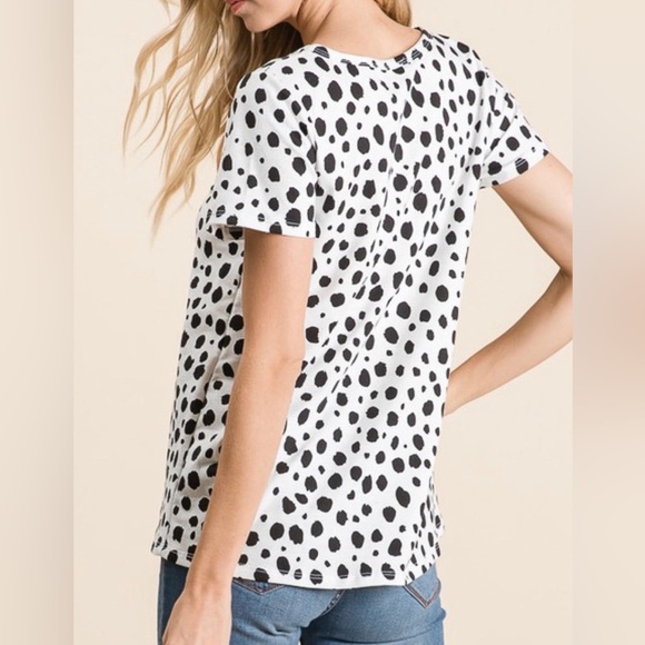 Animal print crewneck tee - Picture 2 of 4